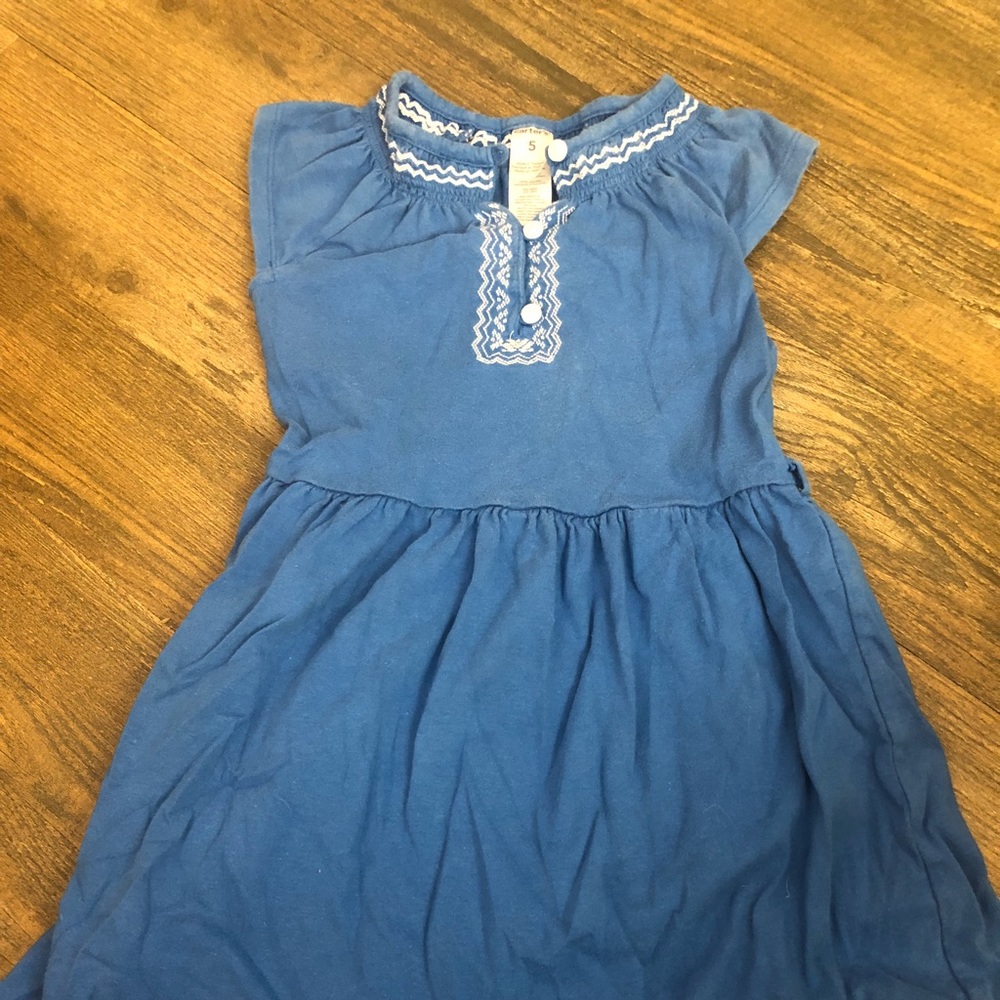 Girls Size 5 Carter’s Blue Dress